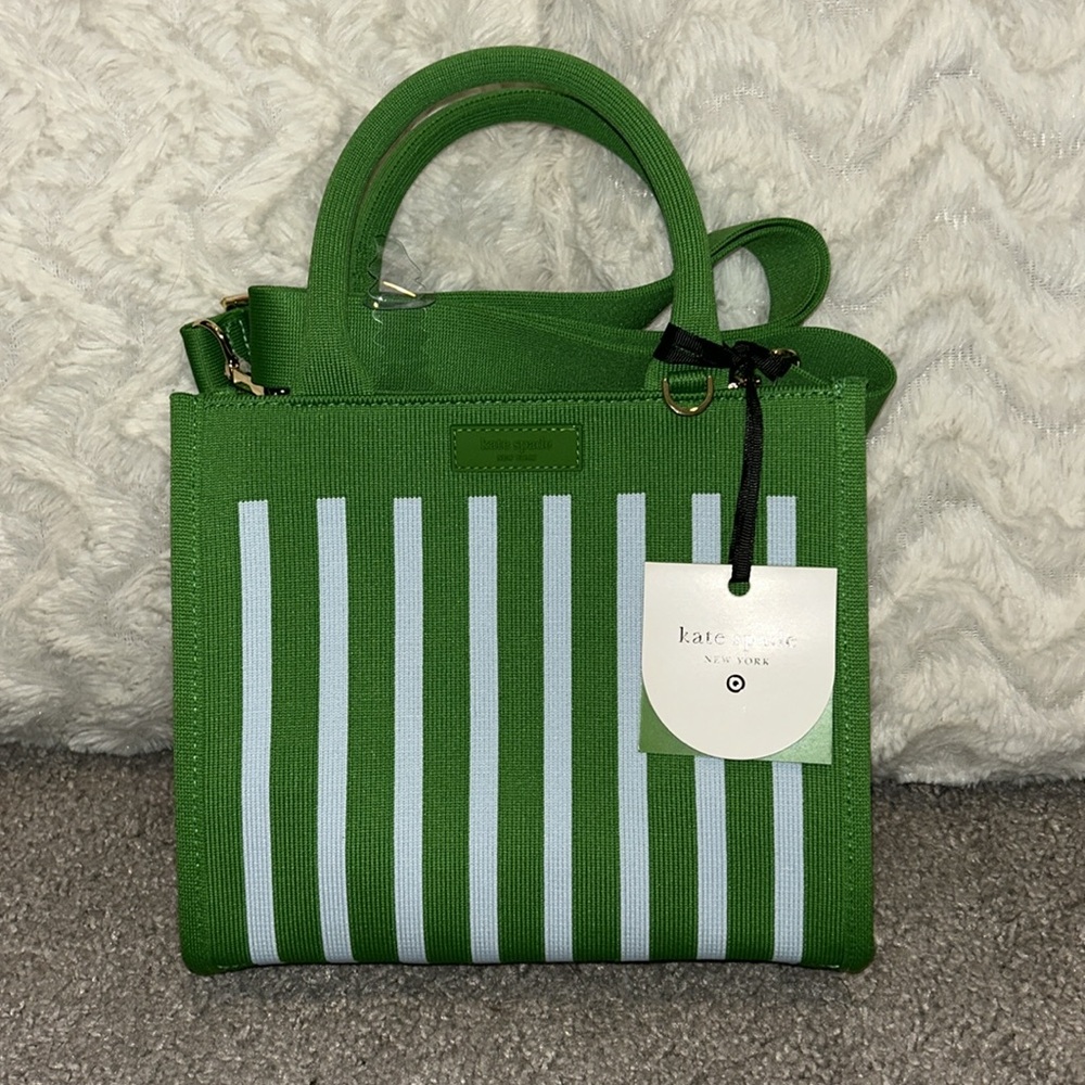 kate spade new york x Target Stripe Knit Crossbody Bag - Picture 7 of 13